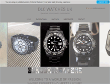 Tablet Screenshot of dlcwatches.com